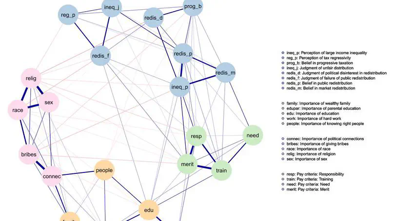 How do people understand inequality in Chile? A study through attitude network analysis